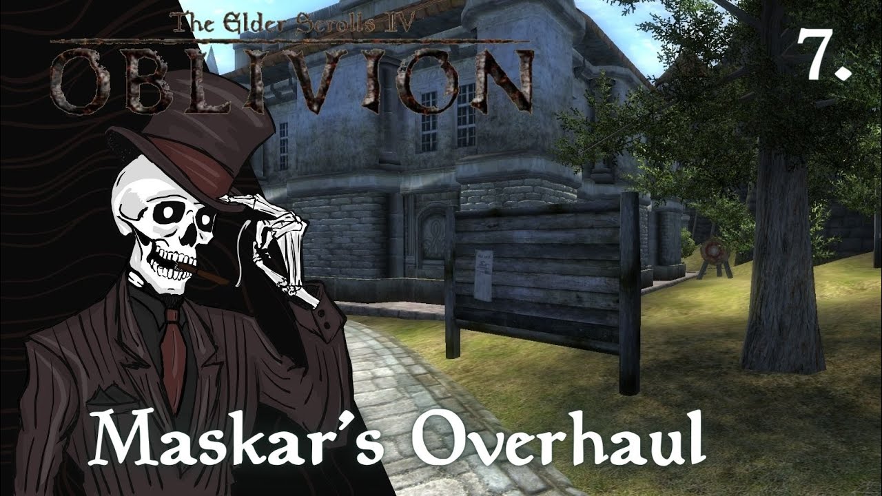 TES IV: Oblivion - with Maskar's Overhaul | Dark Elf Spellsword | Ep.7