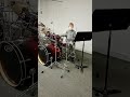 Yohan élève dans la classe de percussions