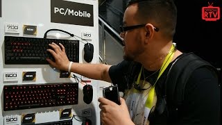 Turtle Beach New PC Gaming Keyboards & Mice | CES 2015