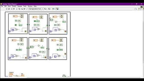 SIMULACION DE UN SEMAFORO EN LABVIEW