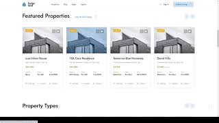 Finderland - Real Estate Html Template add listing map search