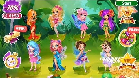 Fairy Merge Mermaid house level21 level22 #mobilegameplay 