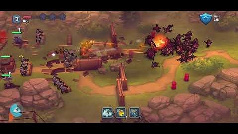 Guns Up Mobile (Play Defend vs CPU to earn points for upgrading Units faster)