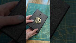 DIYnotebook with flap cover #binding #bookbinding #bookcover #notebook #diynotebook #diy