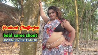 Saree Lover Saree Shoot Saree Fashion Indian Beauty Poulomi Chatterjee Bold Saree Shoot