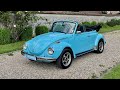 VOLKSWAGEN COCCINELLE CABRIOLET de 1973 à vendre chez GT VINTAGE CLASSIC CARS