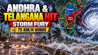 Andhra Pradesh, Telangana Floods: 75 KM/H Winds, Extreme Rain Trigger Chaos | India