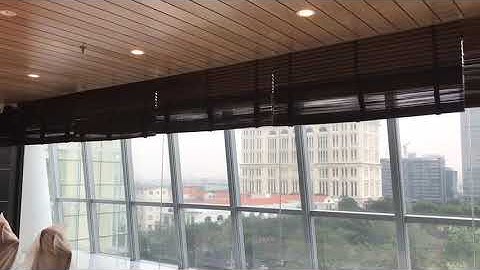 Rèm Sáo Gỗ Tự Động