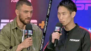 VASYL LOMACHENKO VS MASAYOSHI NAKATANI - FULL PRESS CONFERENCE \& FACE TO FACE VIDEO