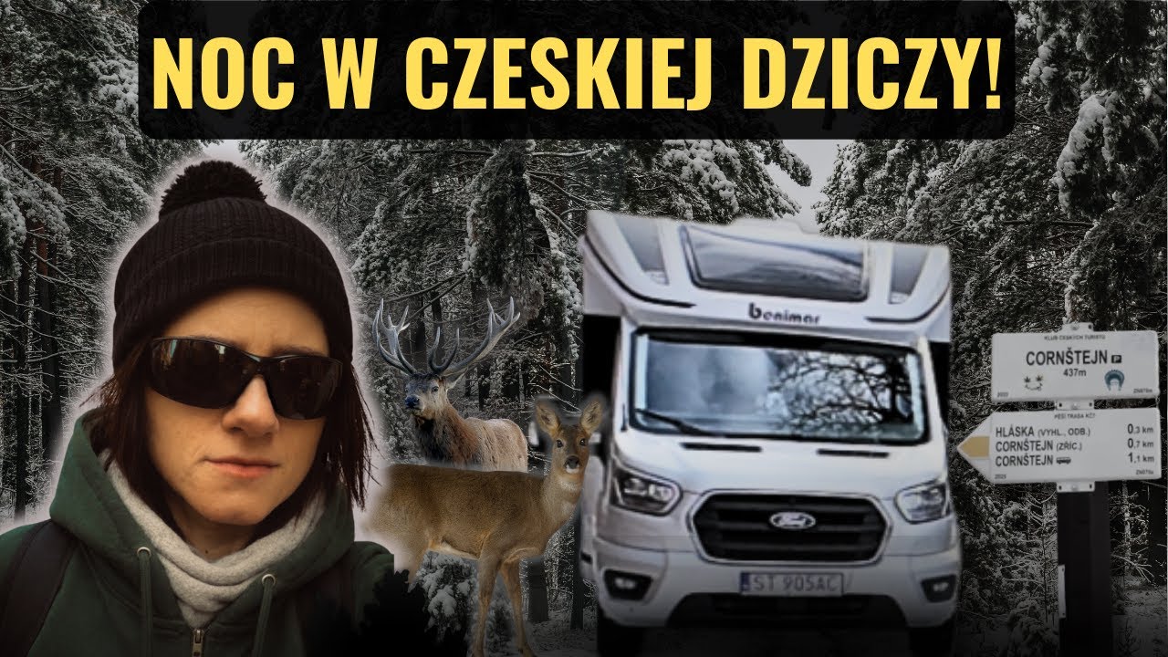 Jedna noc zmieniła plan podróży! | Czechy kamperem