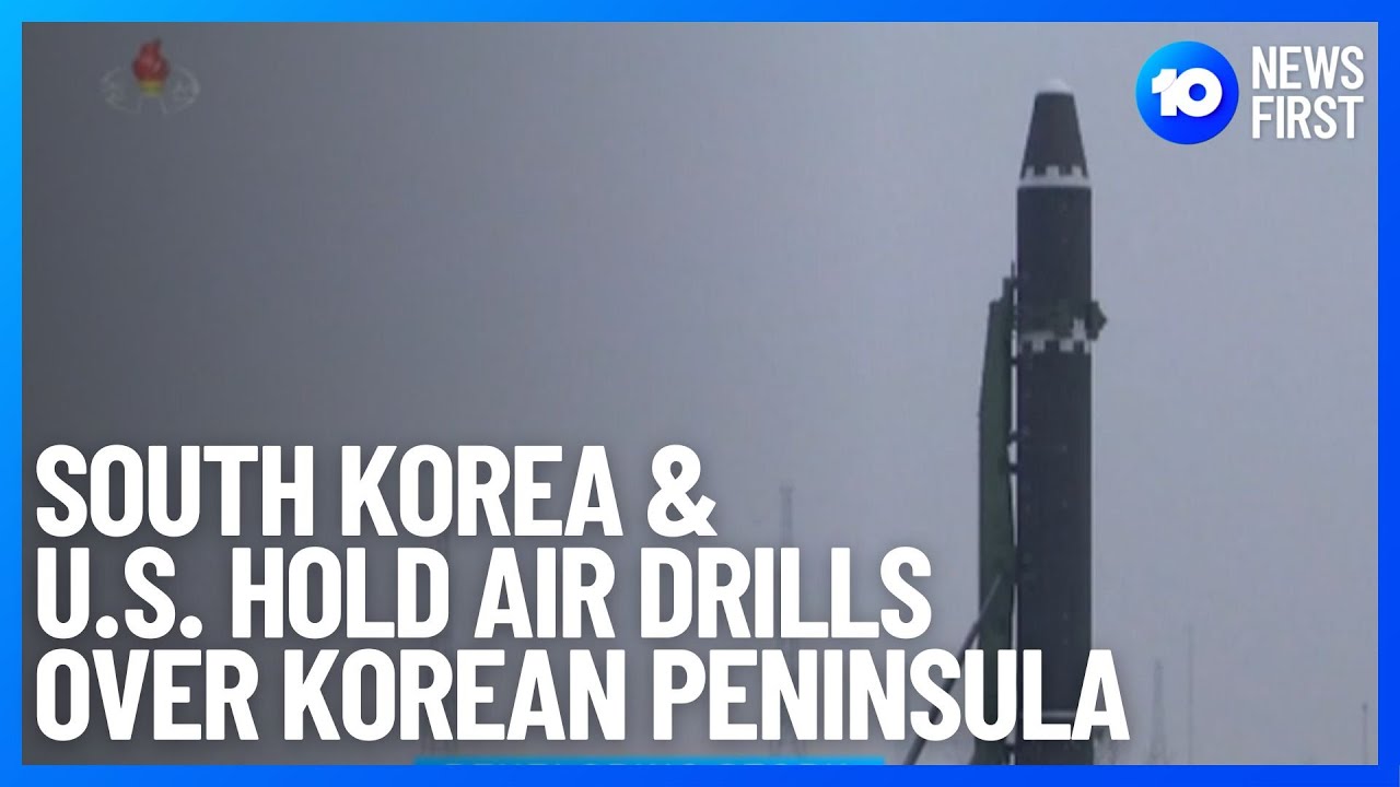 South Korea And United States Hold Joint Air Drills Over Korean ...