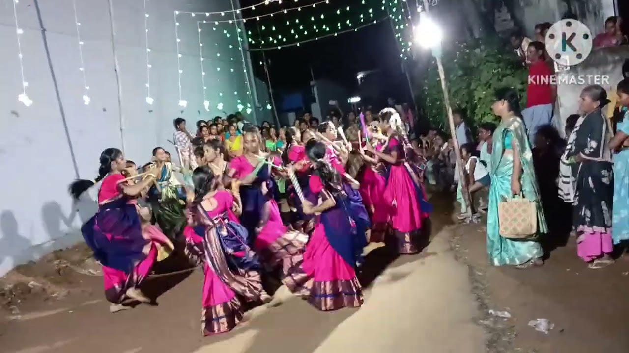 రఘుకుల తిలక రారా సాంగ్ కోలాటం డాన్స్ || Sri satya sai balavikas kolatam group || #kolatam #dance #dj