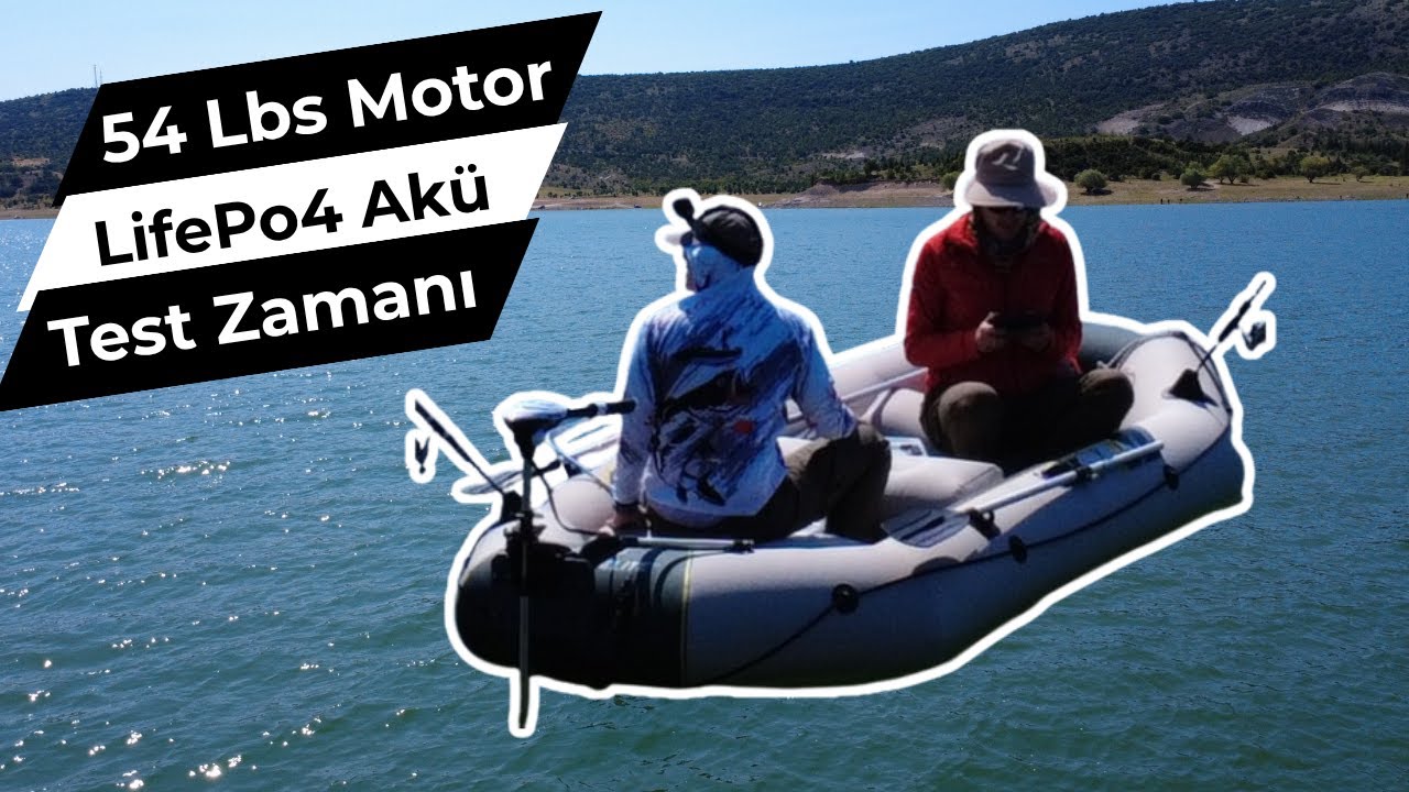Çanıllı Balık Avı Voltronic Akü + Discovery 54LBS Motor Gerçek Balık Avında Test Edildi!