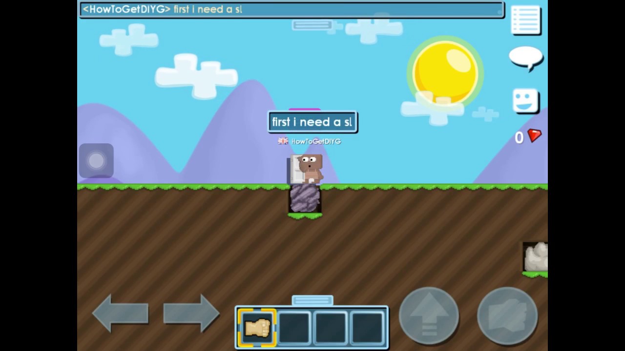 My First Small Lock 1 Dirt To Diamond Lock Growtopia YouTube