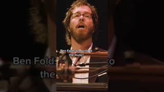 Gotta be quick to catch the foot taps! #BenFolds #Orchestra #Ensemble #shorts
