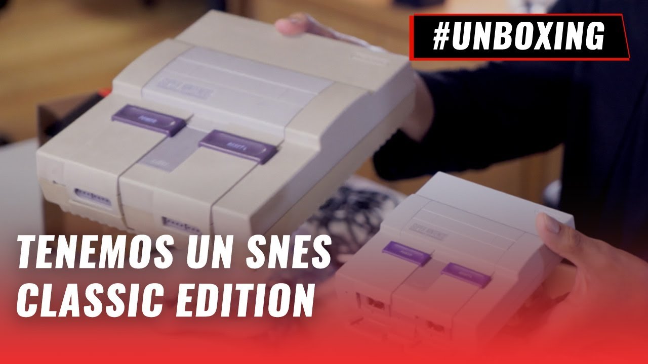 Super Nintendo Classic Edition, unboxing en español - YouTube