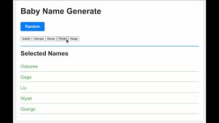 Baby Name Generate screenshot 4