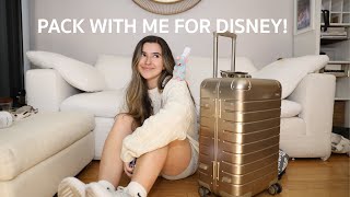 pack with me for disney world!