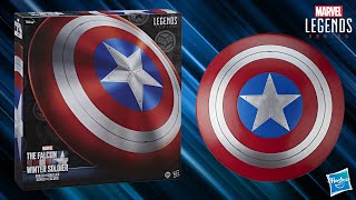 All-New Marvel Legends Captain America Shield Prop Replica from the Falcon and Winter Soldier!