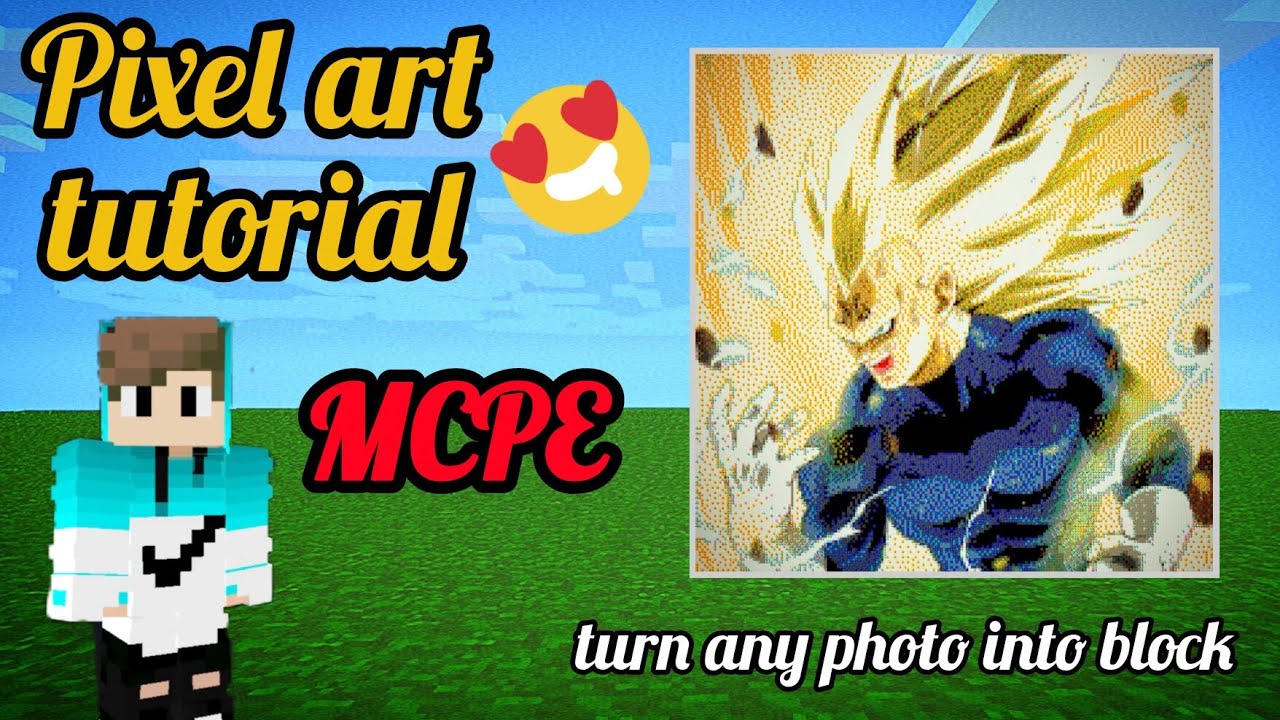 how to add custom picture in minecraft pe | Pixelart in Minecraft Pocket Edition | in hindi | 2025]