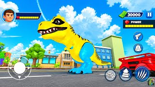 Dinosaur Smash City - Dinosaur Rampage Attack - Dinosaur Simulator Android Gameplay #trex screenshot 5
