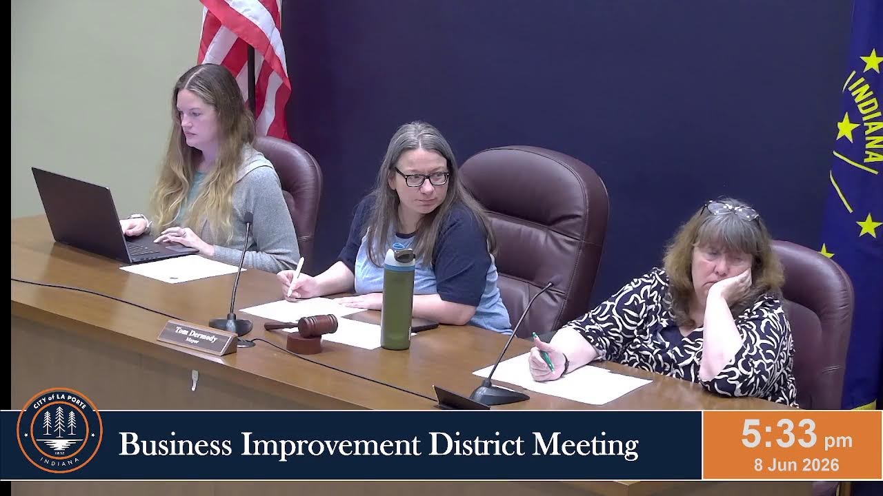 Business Improvement District Meeting - 06/08/2026