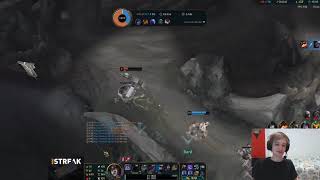 Nemesis laughing and smiling because of Alan234's Teemo (M1kyx & Nemesis) Funny Moment