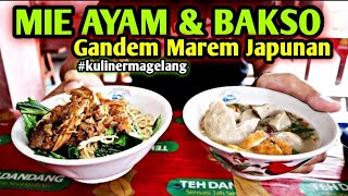 MIE AYAM dan BAKSO GANDEM MAREM JAPUNAN | KULINER MAGELANG