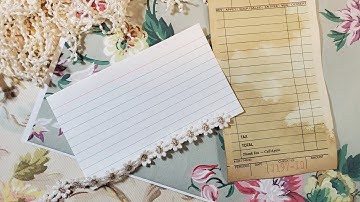 #50stackchallenge - Crafty Cat Guest Check 10 - Index Cards