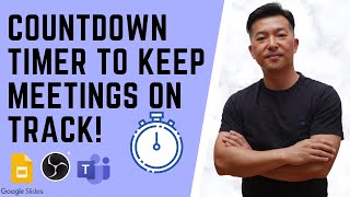 Create a countdown timer to display during a Microsoft Teams meeting