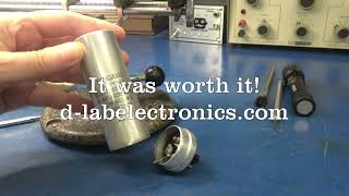 Can You Re-Stuff A Collins Vintage Tube Receiver Plug In Filter Cap? Military 51J4 R388