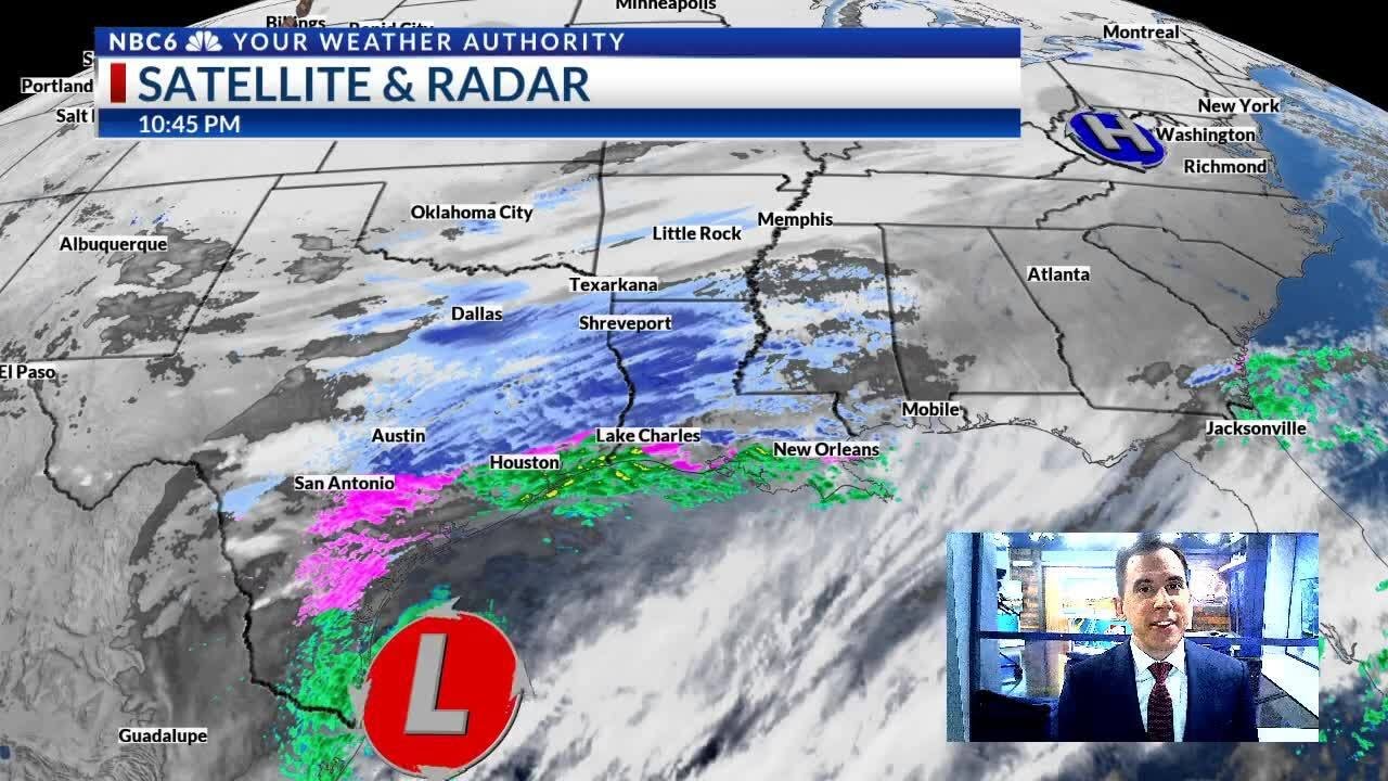 Snow flurries early in the day, VERY COLD Tuesday night - YouTube