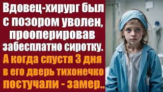 видео: Вдовец-хирург был с позором уволен, прооперировав забесплатно сиротку.А когда спустя 3 дня постучали картинка: Вдовец-хирург был с позором уволен, прооперировав забесплатно сиротку.А когда спустя 3 дня постучали