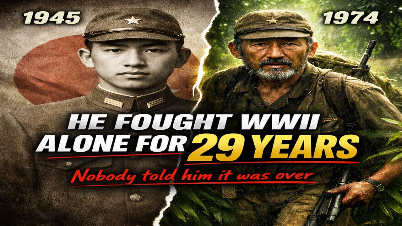 The Japanese Soldier Who Fought WW2 Alone For 29 Years