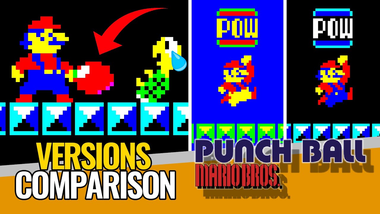 ???? MARIO's SECRET WEAPON You Didn't Know ???? Punch Ball Mario Bros. -  Versions Comparison - YouTube