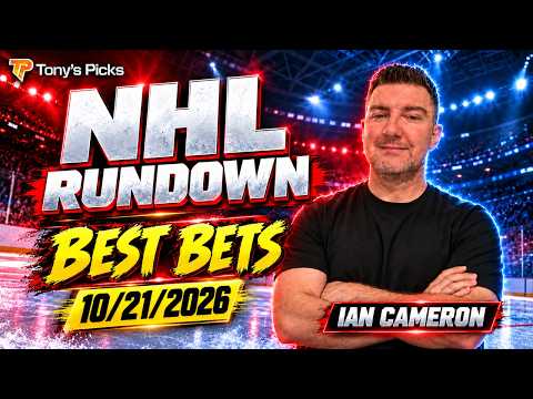 NHL Rundown Best Bets, Wednesday 10/21/26