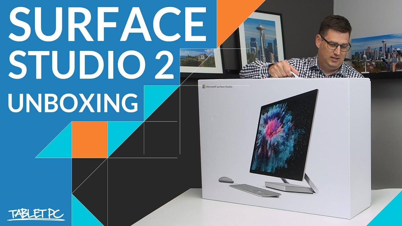 Surface Studio 2 Unboxing - It has arrived! - YouTube