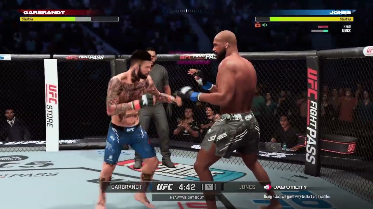 Cody Garbrandt flying knee KOs Jon Jones into oblivion - UFC 6