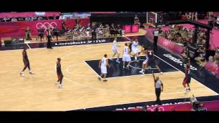 [HD] Kobe Bryant 13 Points vs Argentina - Highlights 10/08/2012 (Olympic Semi-Final Game)