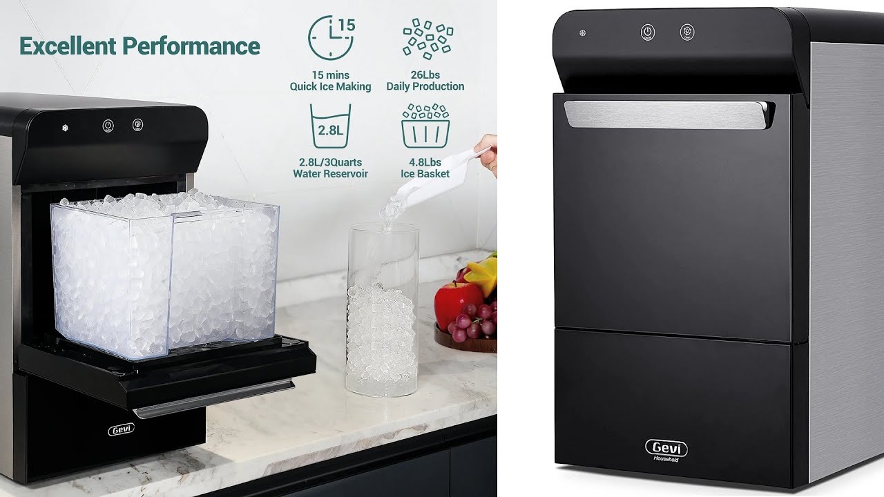 Gevi Ice Maker Review: Nugget Ice at Home - Sizzle and Sear