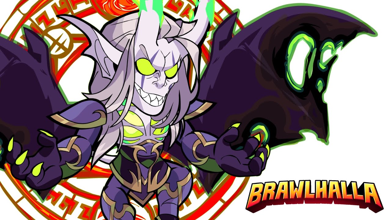 Infernal Warlock Volkov is FINALLY MINE!! (Tier 85 Skin) • Brawlhalla