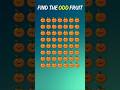 Only 1% Can Find the Odd Emoji in 5 Seconds! #funquiz #riddles #viral #shorts #emojiquiz