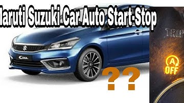 How To Fixed Maruti Suzuki Car Start-Stop  light symbol light blinking issue