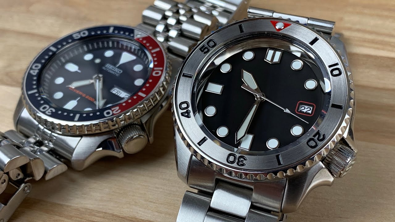 Crystaltimes ct700 full build (almost no Seiko used) - YouTube