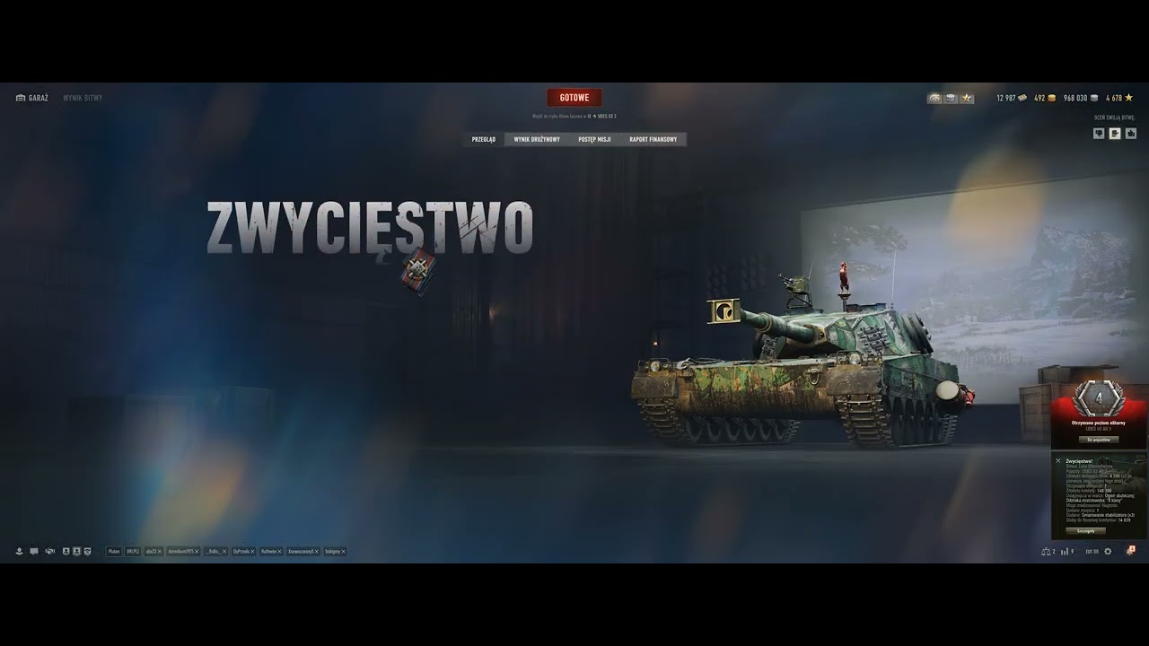 World of Tanks 2.0 Snajperski czołg średni UDES 03 Alt 3
