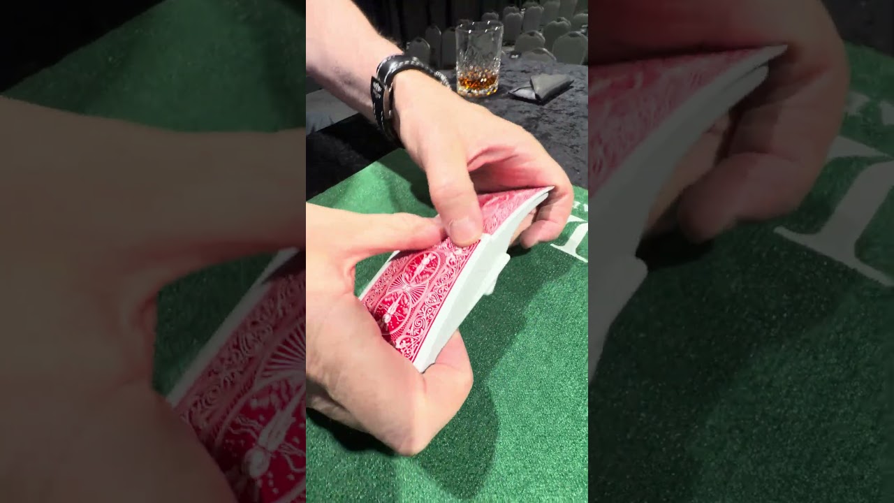 How to Track Playing Cards While Someone Else Shuffles. There’s Just One Problem…