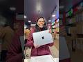 Thank you ma'am for trusting Mudita Store with your MacBook Pro M5. 🙌#muditastore #buyfrommudita