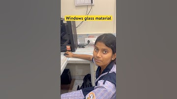 Window glass material in vray 3ds max #interiorcourse #office #areaproblem #realtimerendering