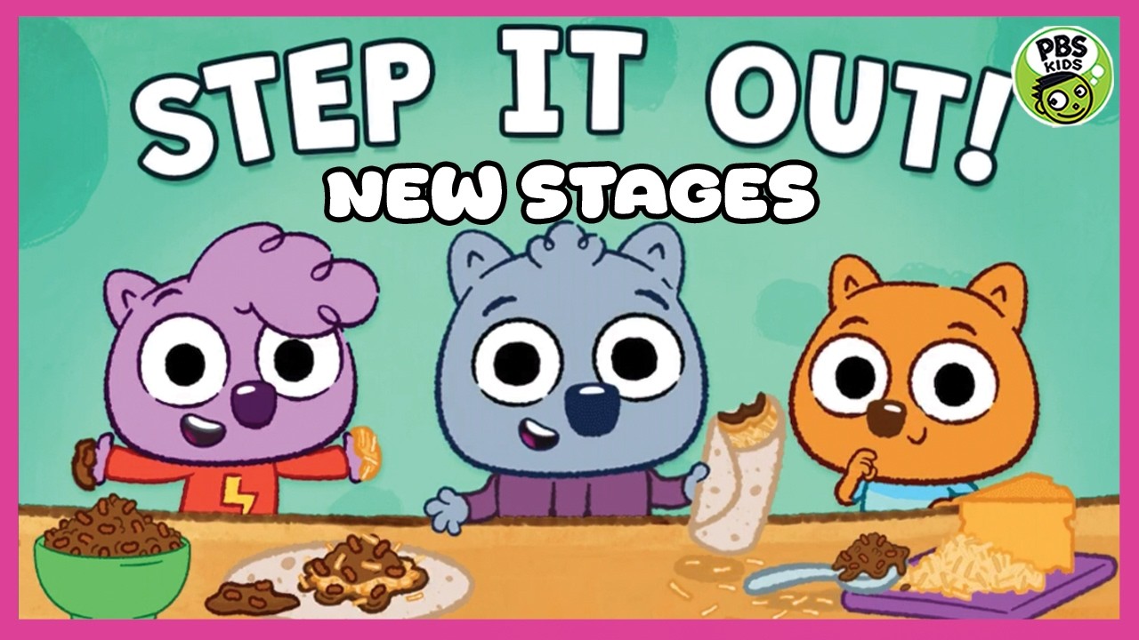 Work It Out Wombats! Step it Out | New Stages Burito⭐ - YouTube