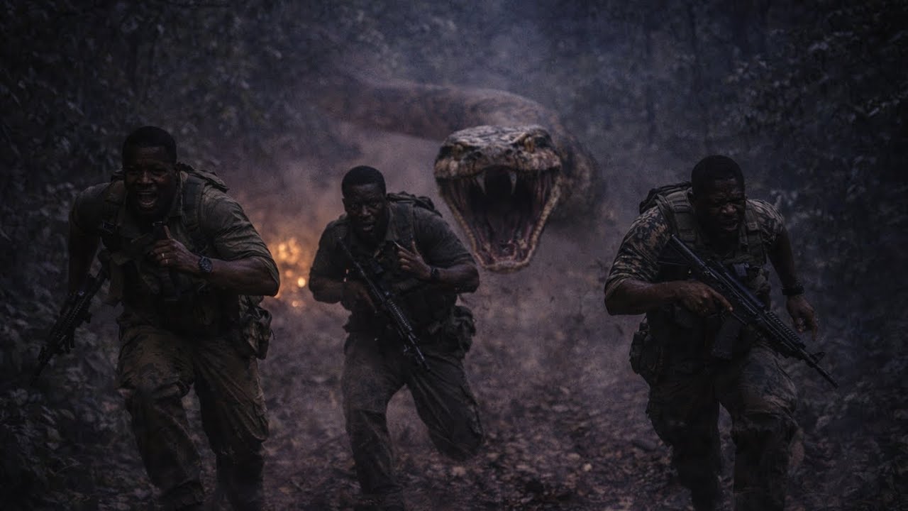 Who Will Survive, Man Or Monster (big snake)